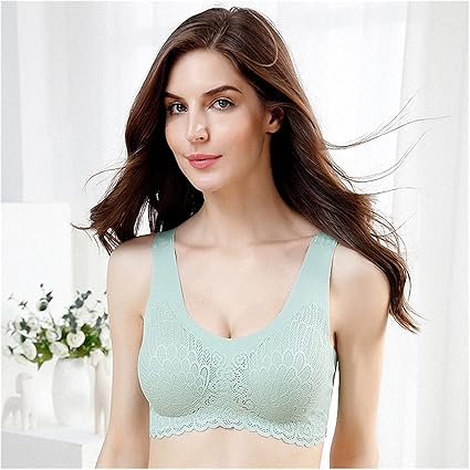 Thai Latex Bra Women One Piece Wire Free Seamless Underwear Comfortable Sports Bras