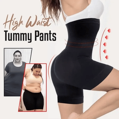 Seamless High-Waist Tummy-Control Shapewear